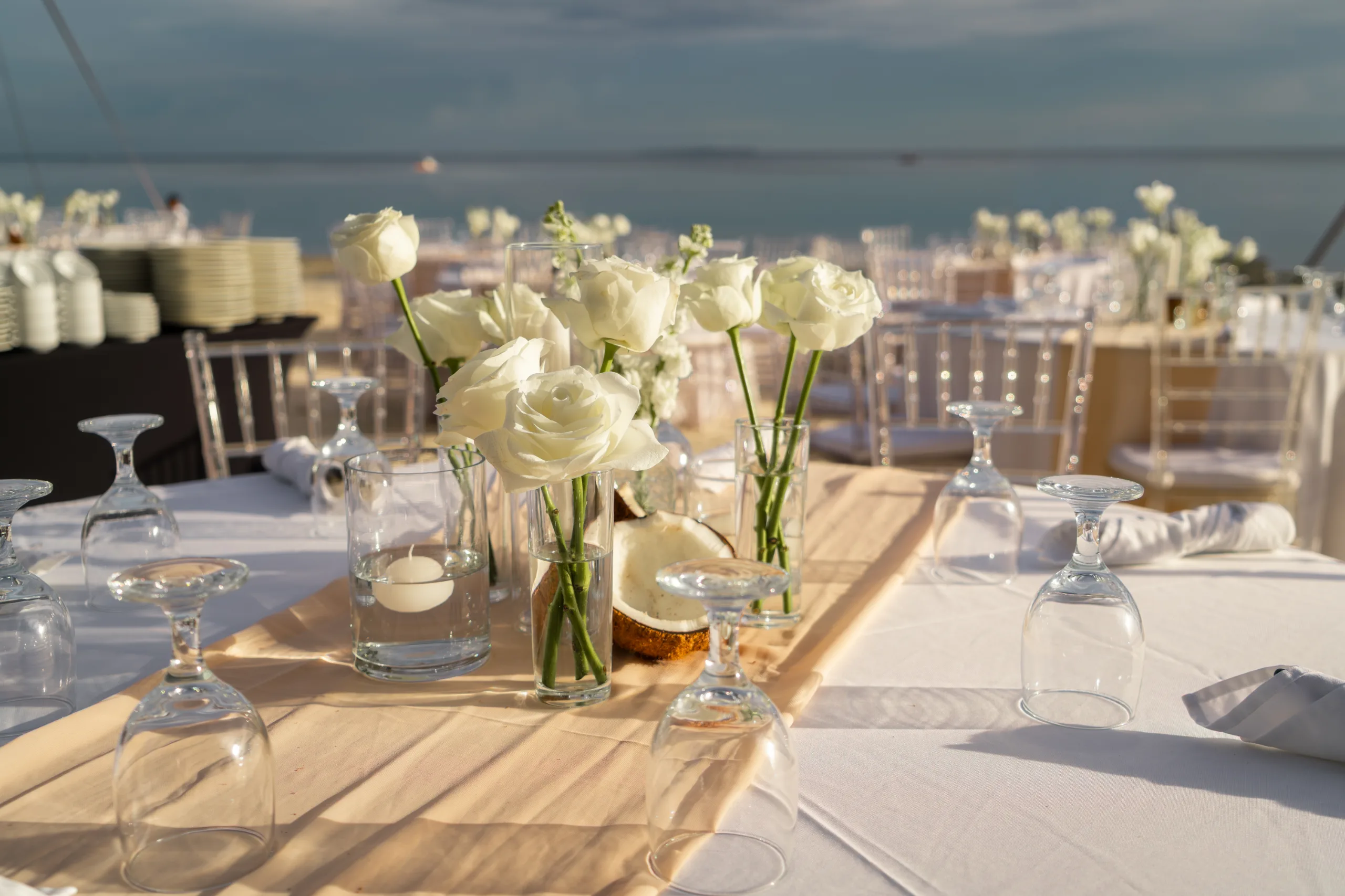 Cocktail reception area